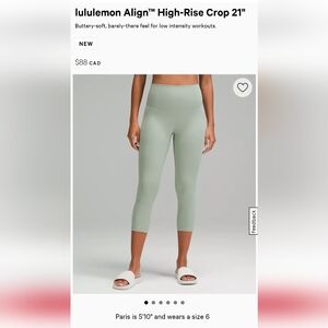 Align Cropped Capris Legging